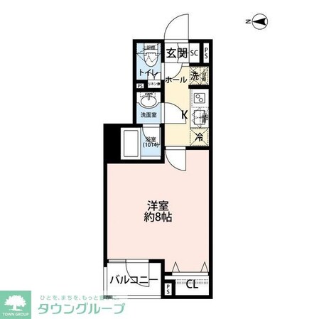 プレール・ドゥーク赤塚の物件間取画像